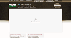 Desktop Screenshot of gut-falkenhain.de